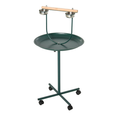 Aire de jeu avec perchoir Green Steel