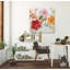 « wildflower fantaisie ii », peinture sur toile tendue-2054685703