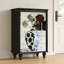 Commode d'entrée Mid-Century en bois massif-124870258