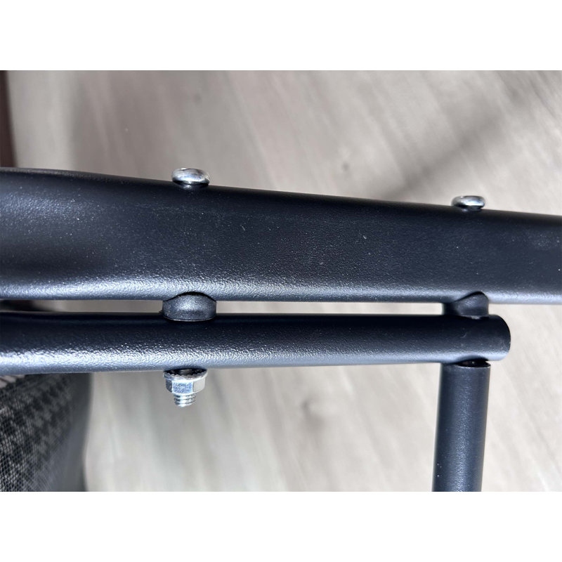 Fauteuil inclinable et oscillant très large en cuir technique pour espaces modernes - gris