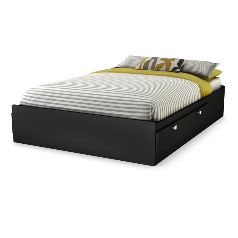 Spark Twin Drawers Sleigh Bed