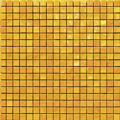 Sun 2 5/8" x 5/8" Glass Mosaic