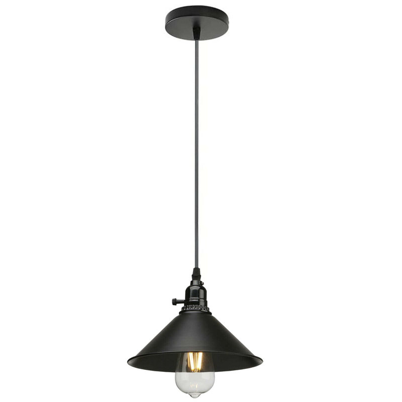 Brookshire 1 - Light Black Single Pendant