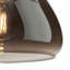 1 - Light Silver Dome Pendant
