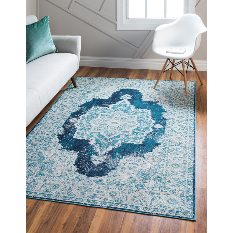 Oriental Indoor Rug, Rectangle 4'1" x 6'1"