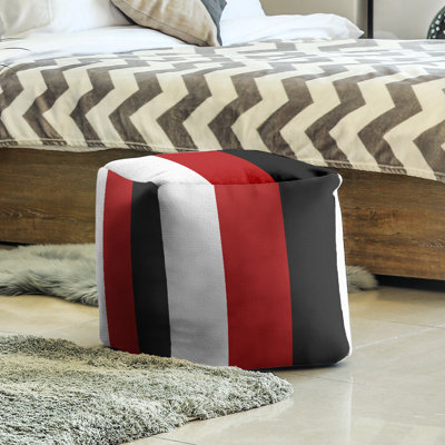 Louisville Upholstered Polyester Blend Cube