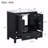 30" Bathroom Vanity with Single Sink, Combo Cabinet Undermount Sink, Bathroom Storage Cabinet with 2 Doors and a Drawer, Soft Closing, Multifunctional Storage, Solid Wood Frame-844715934