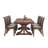 Jacksonport Rectangular Extendable Dining Table（Only Table,Chairs not included ）-1523689374-1523689375