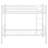 Esliabeth Twin Over Twin Metal Bunk Bed-695011262