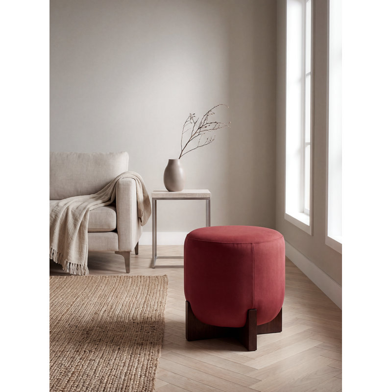 Repose-pieds Denise, Rouge