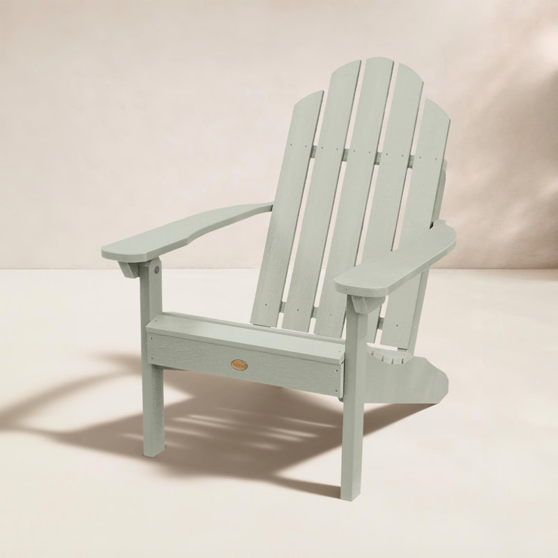 Chaise Adirondack en plastique Leis, Eucalyptus
