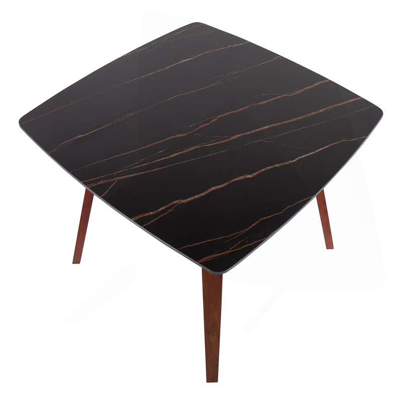 Table de salle à manger Hauptstueck, Noir