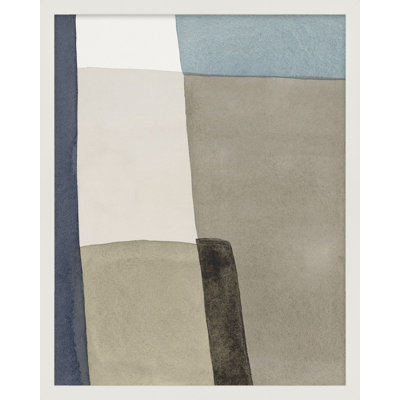 " The Balance Of Taupe And Indigo Set Of 2 " by Julia Balfour