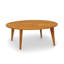 Sage Round Coffee Table With Wood Legs-500551270