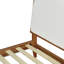 Structure de lit tapissier Lorrell Boucle-101121740