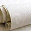Adonea Ares 3D Embossed Metallic 33' L x 21" W Wallpaper Roll-72993823