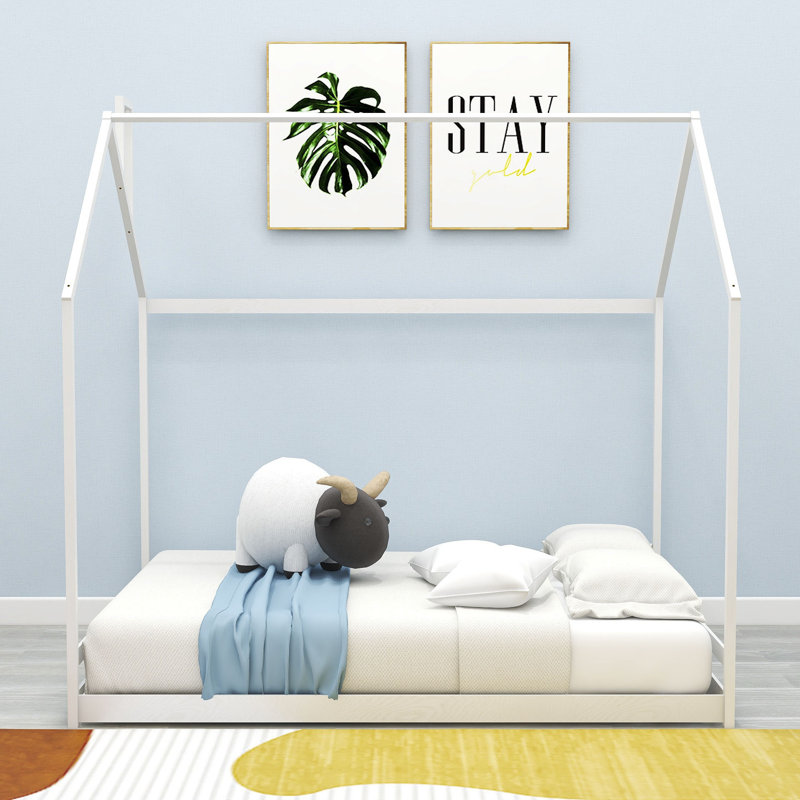 Lit plateforme Blasko par Viv + Rae ™, Complète, Blanc