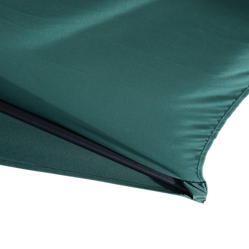 2.7m Half Parasol, Green