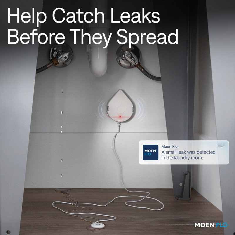 Moen Smart Leak Detector, 1 Pack, 1 Pack