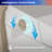 Rainlex 1.0 Gallons GPF Elongated Floor Mounted Bidet Toilet (Seat Included)