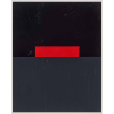 Slice Of Red 1 Print by Robert Kamnatnik