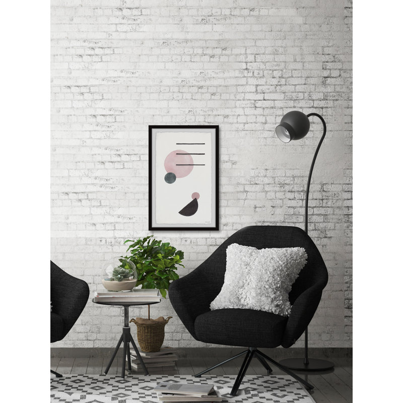 Pink Eclipse by Marmont Hill - Single Picture Frame Painting, 45 cm H x 38 cm W
