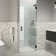 Albedo 28.75 in. x 78 in. Fully Frameless Hinge Shower Door
