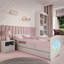 Cicero Drawer Convertible Bed and Mattress-2066401878-2066401877