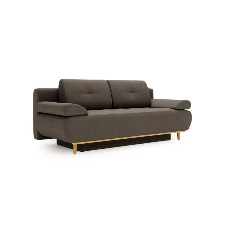 Taneya 2 Seater Sofa Bed, Grey