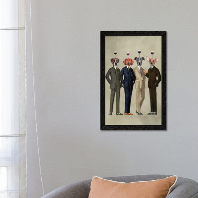 The Wine Club by Coco De Paris - Print on Canvas