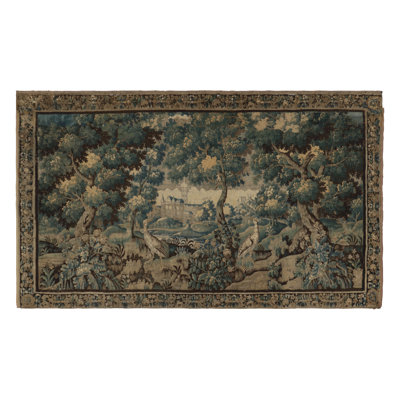 European, Antique One-of-a-Kind 9'X15'6 Area Rug