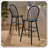 Set Of  2 Barstool Sturdy Durable Stylish Practical Versatile Compact Functional Comfortable