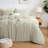 Solayne Muslin Duvet Cover Set 100% Cotton Double-Layer Linen Like Gauze Comforter Cover 3 Pieces Breathable & Lightweight For All Season-111460459-111460471