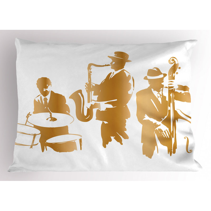 Jazz Polyester Sham Set, Twin