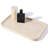 Guein Rectangle Natural Marble Tray,Travertino Romano