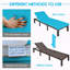 Chaise longue rembourrée réglable en rotin Dizzie-1728108772
