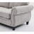 109.5" Modular Sectional Sofa , Rivets Decorated & Rolled Armrest,L Shaped Couch For Living Room, Corner Couch, Chenille,6 Seater,7 Back Cushion (Sectional)-1749275277
