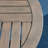 Marvin Round Teak Outdoor Bistro Table , 27.56'' in. W 27.56'' in. D-100638783