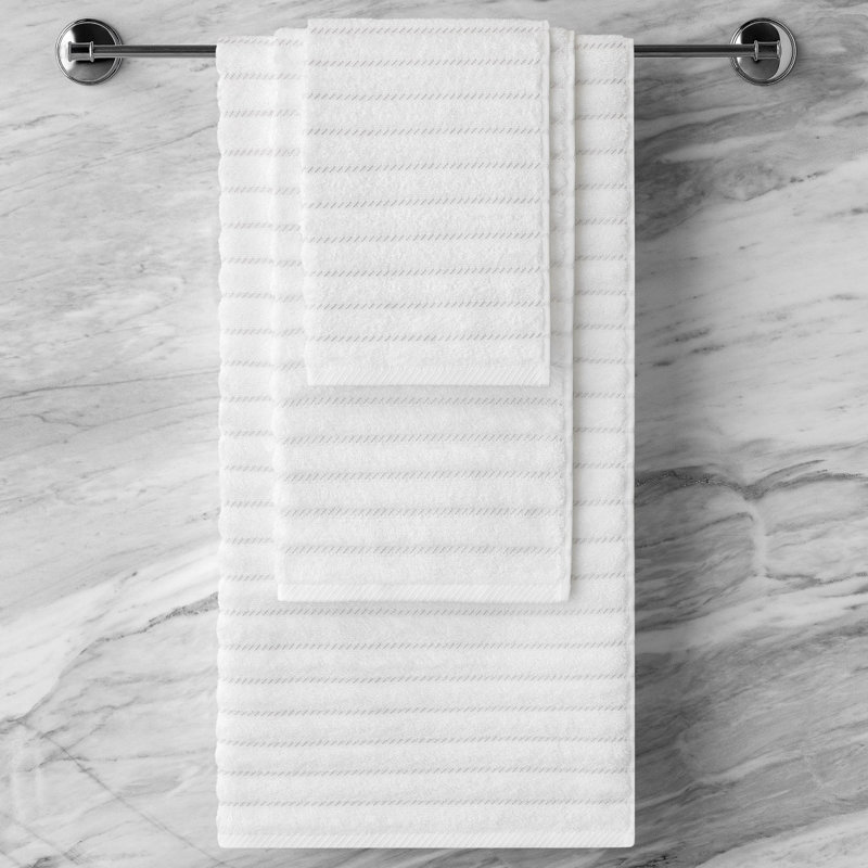 Lynch Hand Towel, White