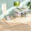 Lit mezzanine double multifonctionnel, structure en bois de pin, design moderne pour la maison