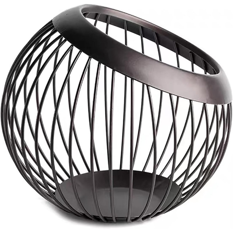 Panier de rangement pour comptoir de café brun, Brun