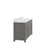 Minnetrista Double Bathroom Vanity with Marble Top-31600027