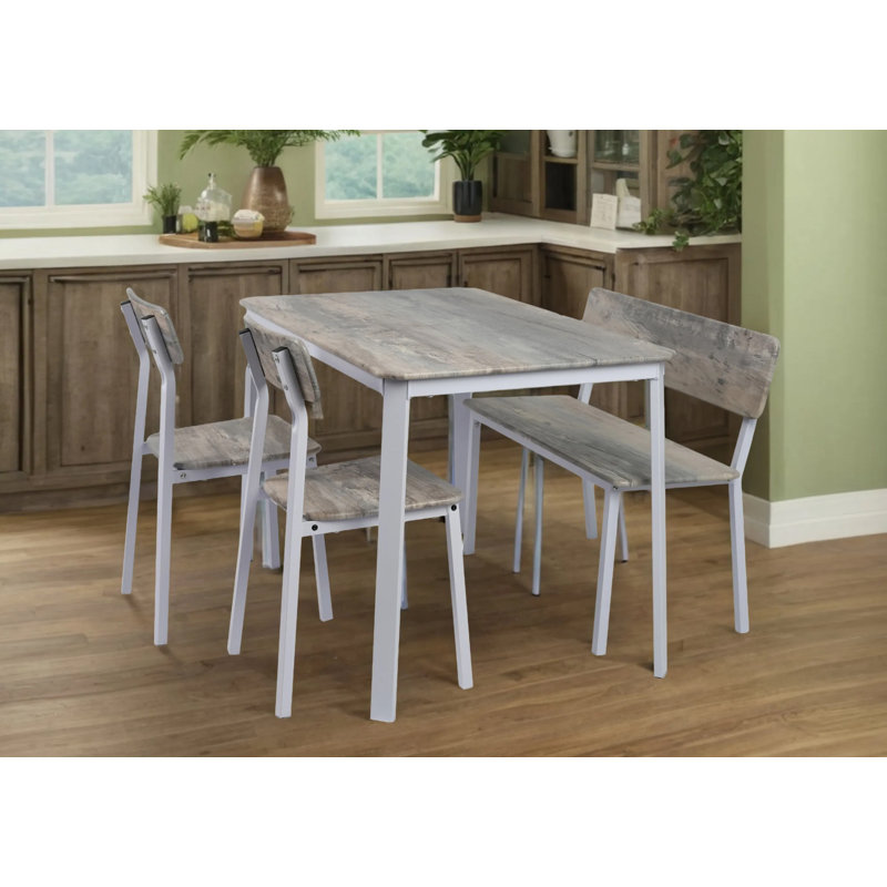 Modem 4 Piece Dining Table Set