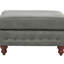 Meuble de salon 1pc avec repose-pieds capitonné