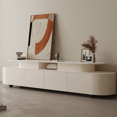 Cream style living room TV stand