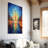" Eiffel Tower, A Paris Landmark " Painting Print-1237551777