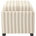 Tan/White Striped Cotton