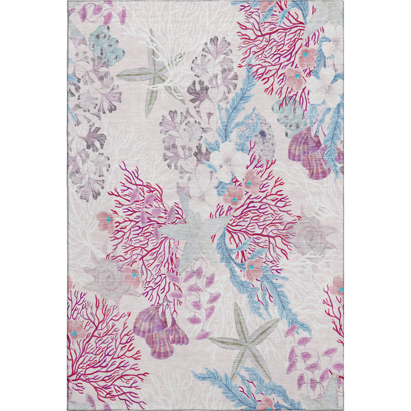 Premium Machine Washable Cerrito AMF180 Rug, Rectangle 5' x 7'6"