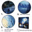 Sapphire bleu foncé - impressions sur toile-95866263-95866264