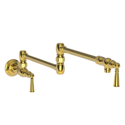 Jacobean Wall Mount Pot Filler
